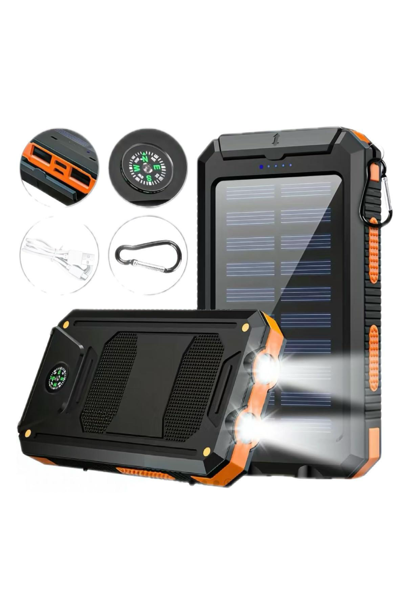 Nexora SolarCharge Pro™ 20000mAh Power Bank