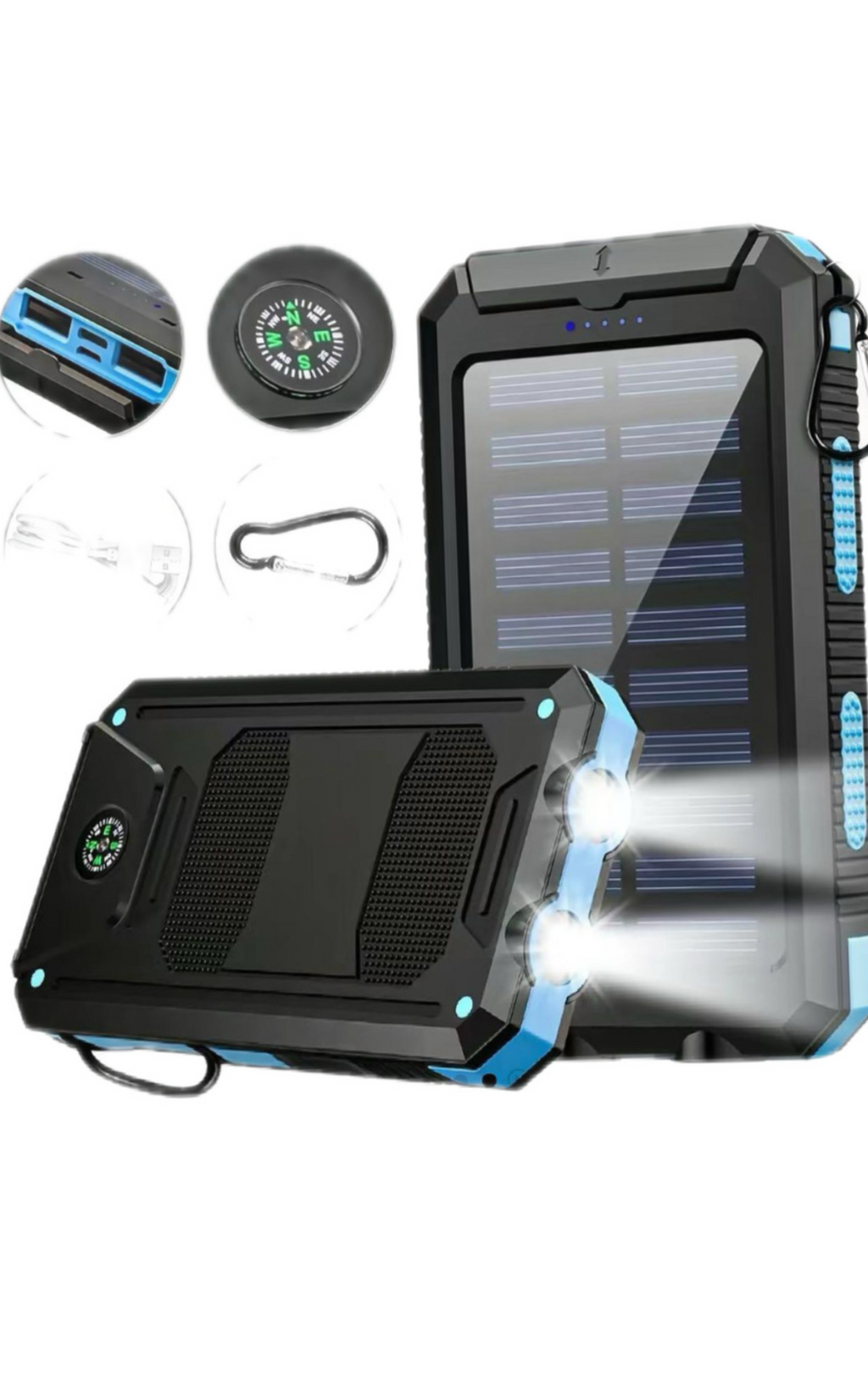 Nexora SolarCharge Pro™ 20000mAh Power Bank