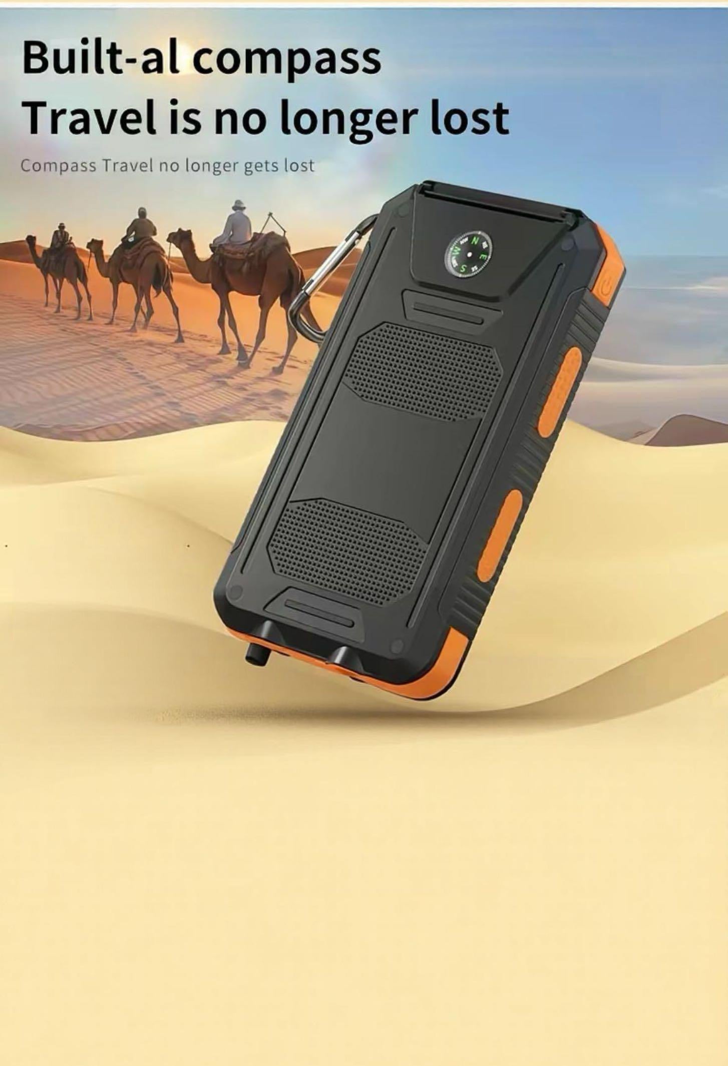 Nexora SolarCharge Pro™ 20000mAh Power Bank