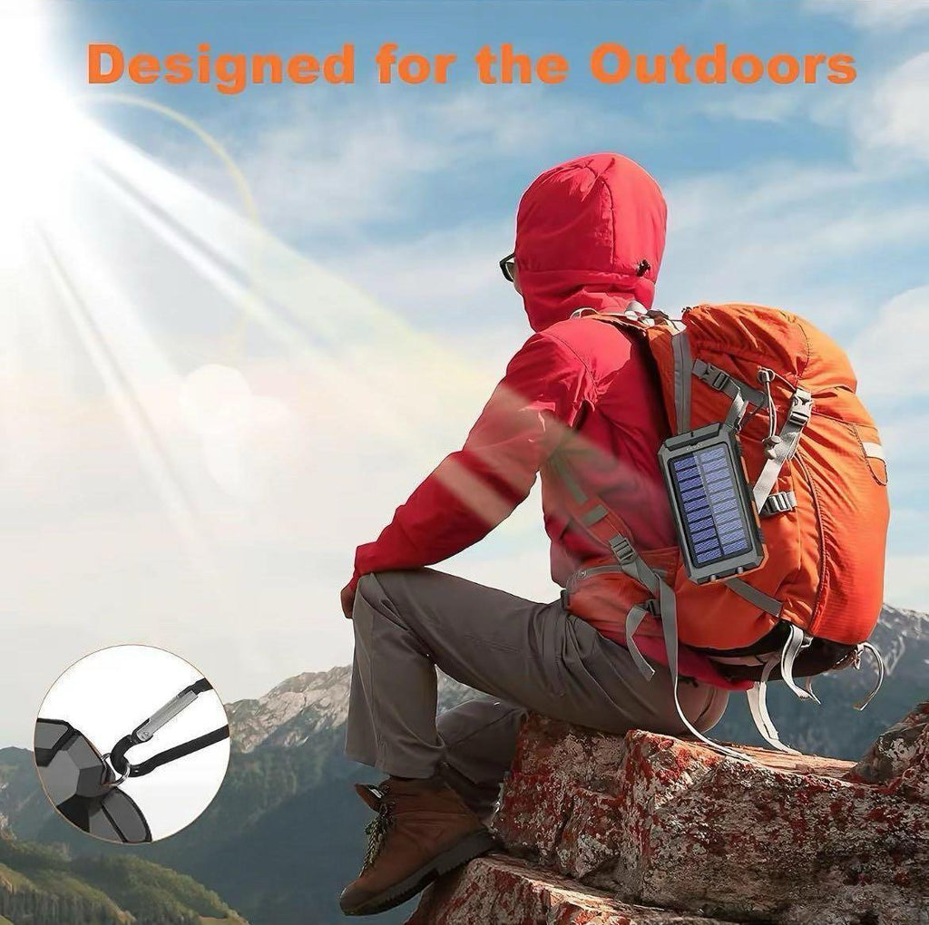 Nexora SolarCharge Pro™ 20000mAh Power Bank